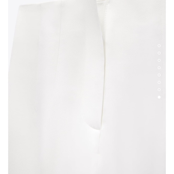 NWT ZARA FLARED HIGH WAISTED PANTS M - Picture 8 of 10